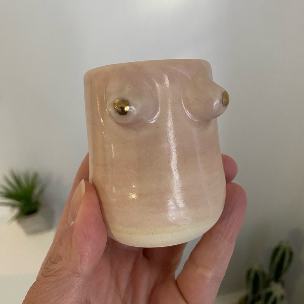 Handmade Pottery Shot Glass